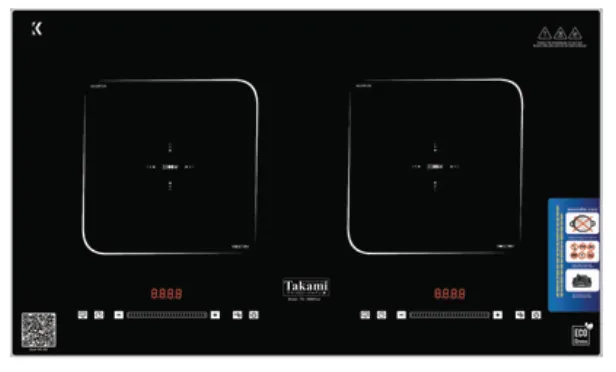 Bếp từ đôi TAKAMI TK-1888 PLUS