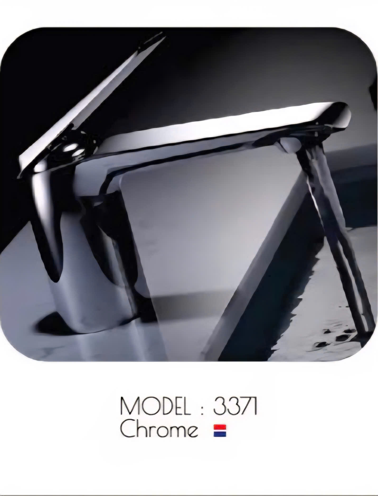 Vòi Chậu Rửa Mặt Cao Cấp Model 3371 – Sáng Bóng Sang Trọng